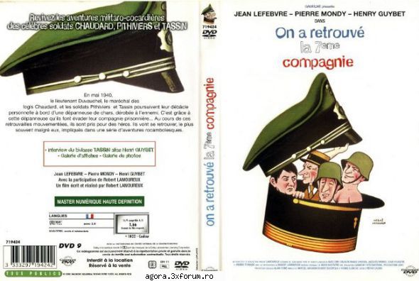 ★ Trilogia - Compania a 7-a - On a retrouv� la 7�me compagnie! (1975) A fost - Cinemateca