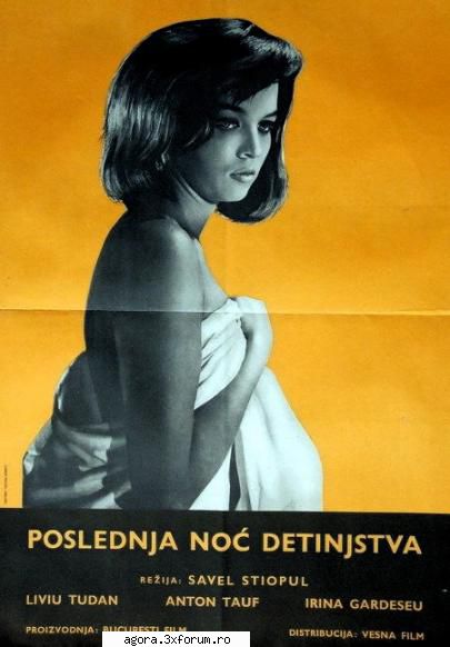 ★ Ultima noapte a copilăriei (1966) - Ultima noapte a copilăriei - Filme rom�nești