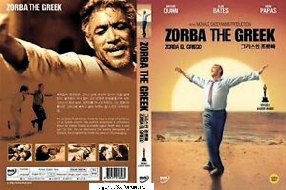 zorba the greek grecul

 

un t�năr scriitor britanic, basil, ia de a se retrage �n creta, unde